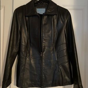 Nine West Genuine Leather Jacket